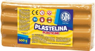 Plastelina 1 kol. pomarańczowa 500g Astra