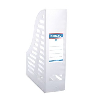 Pojemnik na dokumenty pionowy A4 przezroczysty poliester [mm:] 85x245x 315 Donau (7464001PL-09)