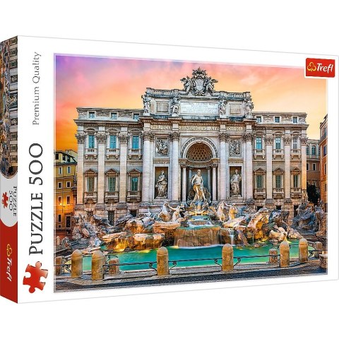 Puzzle Trefl 500 fontanna di trevi 500 el. (37292)