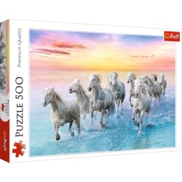 Puzzle Trefl białe konie w galopie 500 el. (37289)