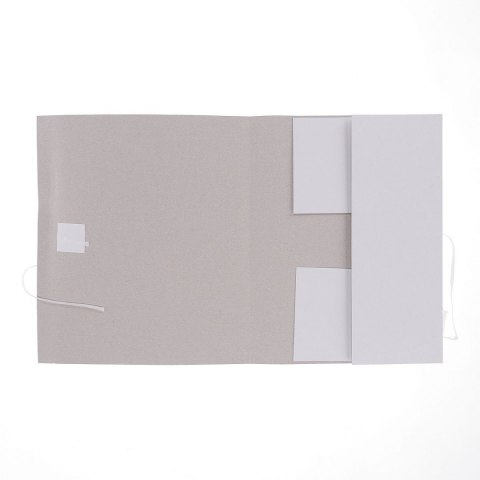 Teczka kartonowa wiązana grzbiet 3cm A4 biała 250g Barbara