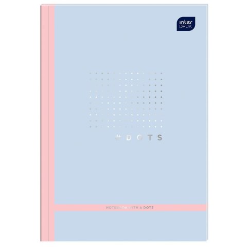 Brulion A5 64k. 80g kropki Interdruk (BRA564#KRO)