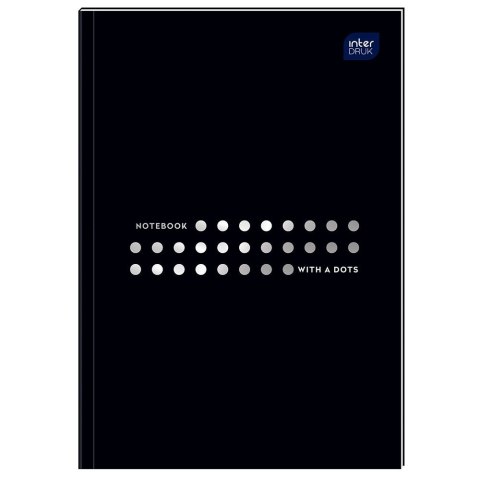 Brulion A5 64k. 80g kropki Interdruk (BRA564#KRO)