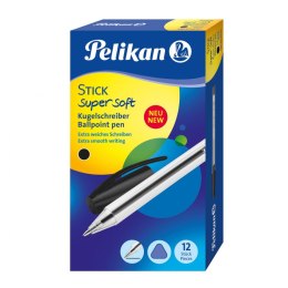 Długopis Pelikan super soft Stick czarny 1,0mm (601450)