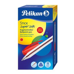 Długopis Pelikan super soft Stick czerwony 0,5mm (601474)