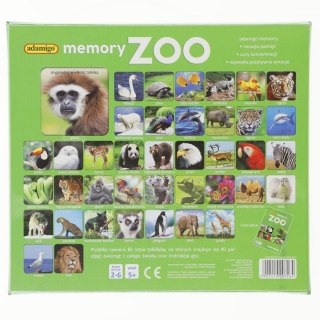 Gra pamięciowa MEMORY ZOO memory Adamigo