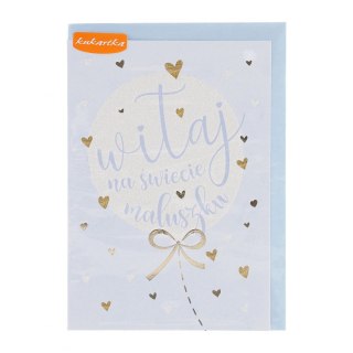 Kartka składana C6 PR [mm:] 115x165 Kukartka