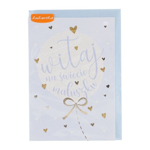 Kartka składana PR C6 [mm:] 115x165 Kukartka