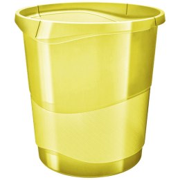 Kosz na śmieci Esselte colour ice żółty kolor: żółty 14L (626287)
