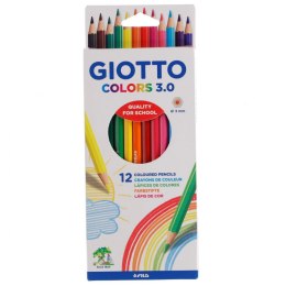 Kredki ołówkowe Giotto Colors 3.0 12 kol. (276600)