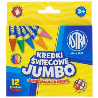 Kredki świecowe 12 kol. Astra