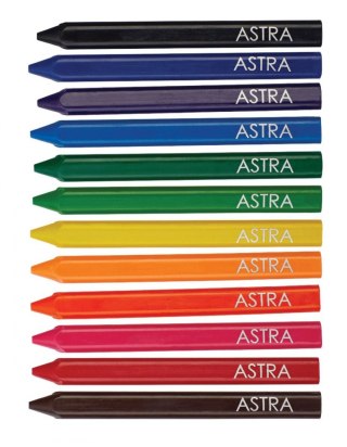 Kredki świecowe 12 kol. Astra