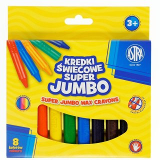 Kredki świecowe 8 kol. Astra