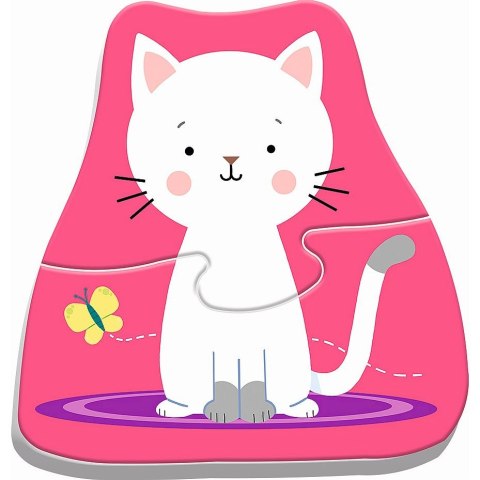 Puzzle puzzle baby classic zwierzatka 2 el. Trefl (36074)