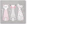 Serwetki Glam Cats mix nadruk bibuła [mm:] 330x330 Paw (TL699000)
