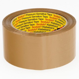Taśma pakowa 48x66 [mm x m] brązowa Scotch (371)
