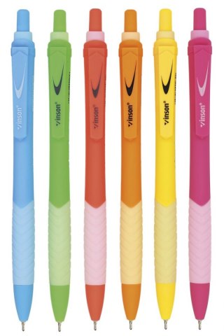 Długopis olejowy Fashion wkład niebieski 0,7mm Vinson (C4)