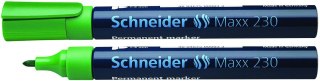 Marker permanentny Maxx 130 wkład zielony 1,0-3,0mm okrągła końcówka Schneider (SR123004)