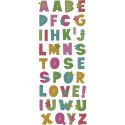 Naklejka (nalepka) Craft-Fun Series alfabet Titanum (XL12)