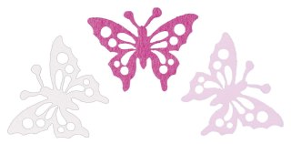 Ozdoba filcowa Craft-Fun Series motyle ażurowe Titanum (DIY-S07)