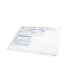 Podkład na biurko przezroczysty plastik [mm:] 520x417 Panta Plast (0318-0062-00)
