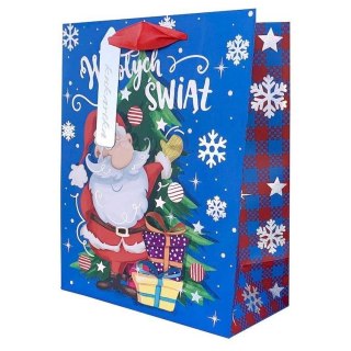 Torba prezentowa torebka ozdobna Bożenarodzenie [mm:] 330x456x 120 Kukartka (QPS)