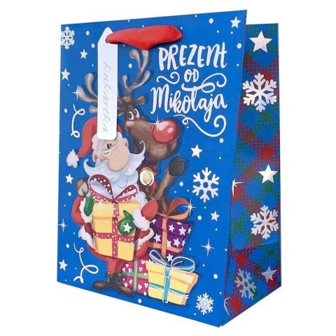 Torba prezentowa torebka ozdobna Bożenarodzenie [mm:] 330x456x 120 Kukartka (QPS)