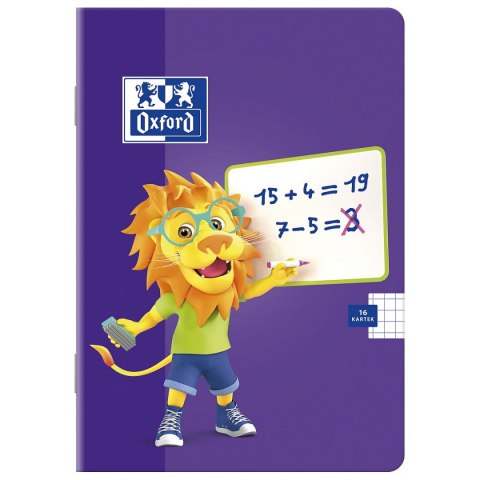 Zeszyt Lion A5 32k. 90g linia podwójna Oxford (400106955)