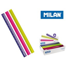 Linijka plastikowa Milan ACID trójkątna 15cm (351260C)