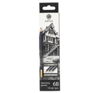 Ołówek do szkicowania 6B Artea