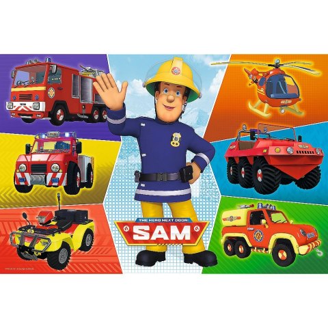 Puzzle Trefl Strażak Sam 100 el. (16354) Puzzle Trefl Strażak Sam 100 el. (16354)
