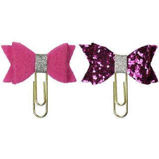 Spinacze okrągły Craft-Fun Series z kokardą 32mm 4 szt Titanum (DIY19-14)