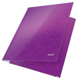 Teczka kartonowa na gumkę WOW A4 fiolet Leitz (39820062)