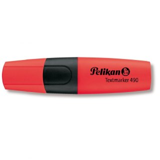 Zakreślacz Textmarker 490 940429 wkład czerwony 1,0-5,0mm Pelikan (100436027)