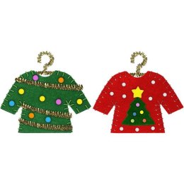 Zestaw kreatywny Titanum Craft-Fun Series świąteczne swetry (4717-2)