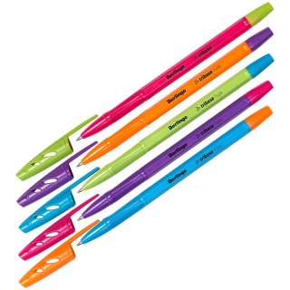 Długopis Tribase Fuze kulkowy wkład niebieski 0,7mm Berlingo (265895)