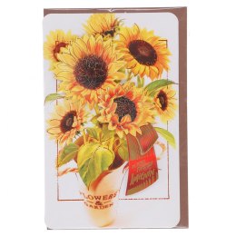 Kartka składana kwiaty [mm:] 135x210 Ab Card (AB+)