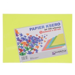 Papier kolorowy Wektor A4 - mix (5906395351466)