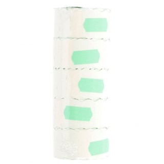 Taśma do metkownic zielona zielony [mm:] 26x12 Poligraf