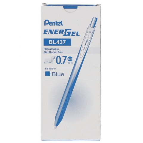 Długopis zelowe BL437 wkład niebieski 0,7mm Pentel