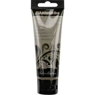 Farba akrylowa kolor: szary 75ml Flamingo Line (097)