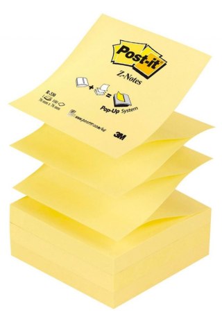 Notes samoprzylepny (karteczki) żółty 100k [mm:] 76x76 3M (R330)