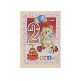 Kartka składana urodziny 1-5 lat B6 Top Graphic (5907786924894)