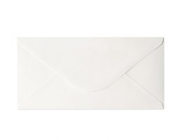Koperta gładki biały k 150 DL biały [mm:] 110x220 Galeria Papieru (280191) 10 sztuk
