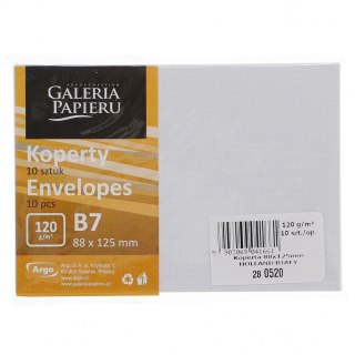 Koperta B7 holland biały biała [mm:] 88x125 (280520) 10 sztuk