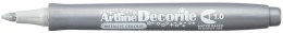 Marker permanentny Artline metaliczny decorite, srebrny 1,0mm pędzelek końcówka (AR-033 9 8)