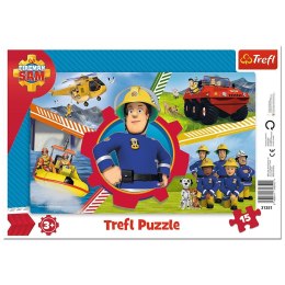 Puzzle Trefl Dzień strażaka Sama 15 el. (31351)