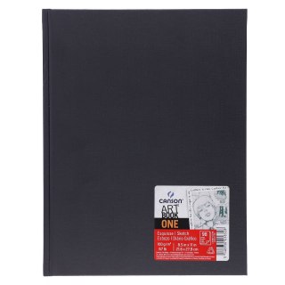 Blok artystyczny Szkicownik ARTBOOK ONE A4 100g 96k [mm:] 216x279 Canson (400110289)