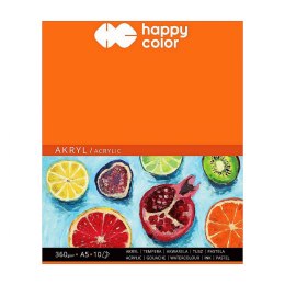 Blok artystyczny Happy Color A5 360g 10k (HA 7836 1530-A10)