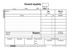 Druk samokopiujący Stolgraf A6 100k. (K2) Druk samokopiujący Stolgraf A6 100k. (K2)